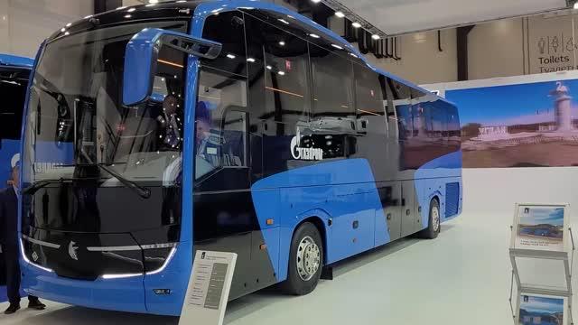 «КАМАЗ» представил на ПМГФ-2025 новый туристический автобус «КАМАЗ» представил на ПМГФ-2025 новый туристический автобус