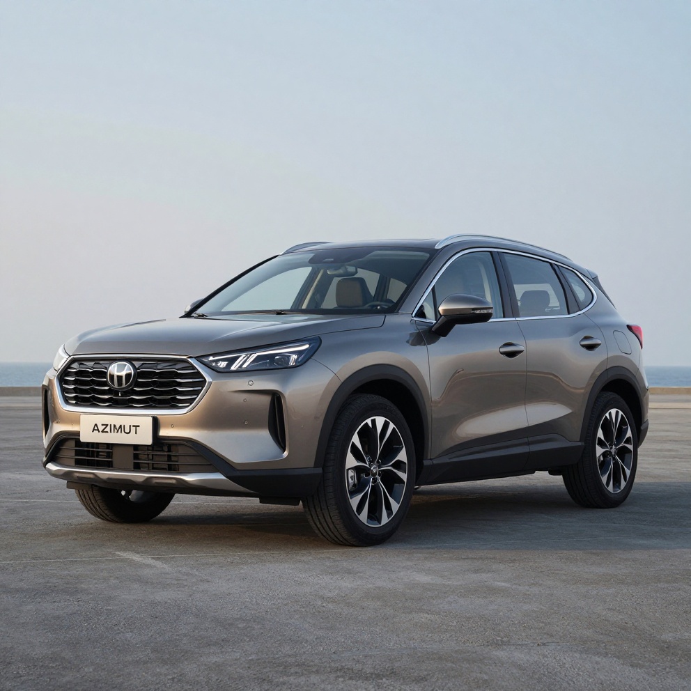 АвтоВАЗ показал в Ташкенте кроссовер будущего: прототип Lada Azimut расположился на стенде «Ростеха»