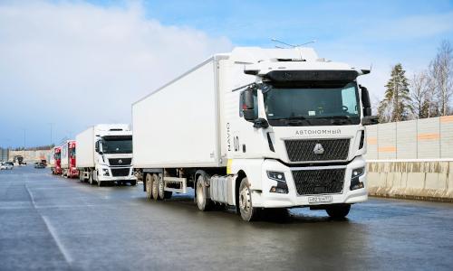 В России продолжится развитие движения беспилотных грузовиков