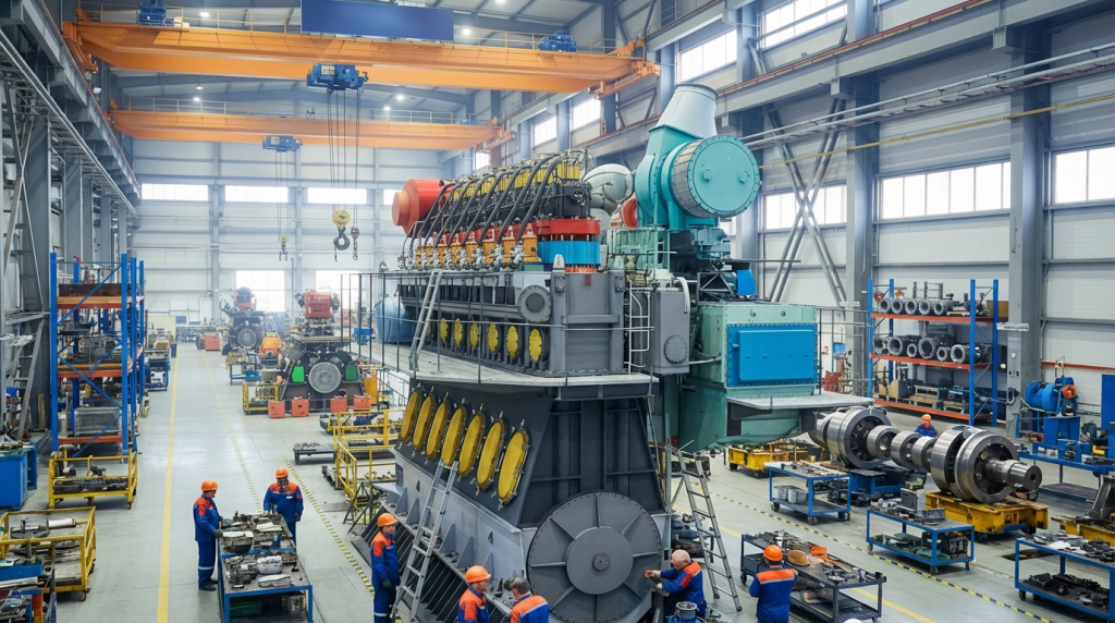 ОСК и Инжиниринговый Центр «Кронштадт» объединили усилия по разработке отечественного малооборотного судового двигателя