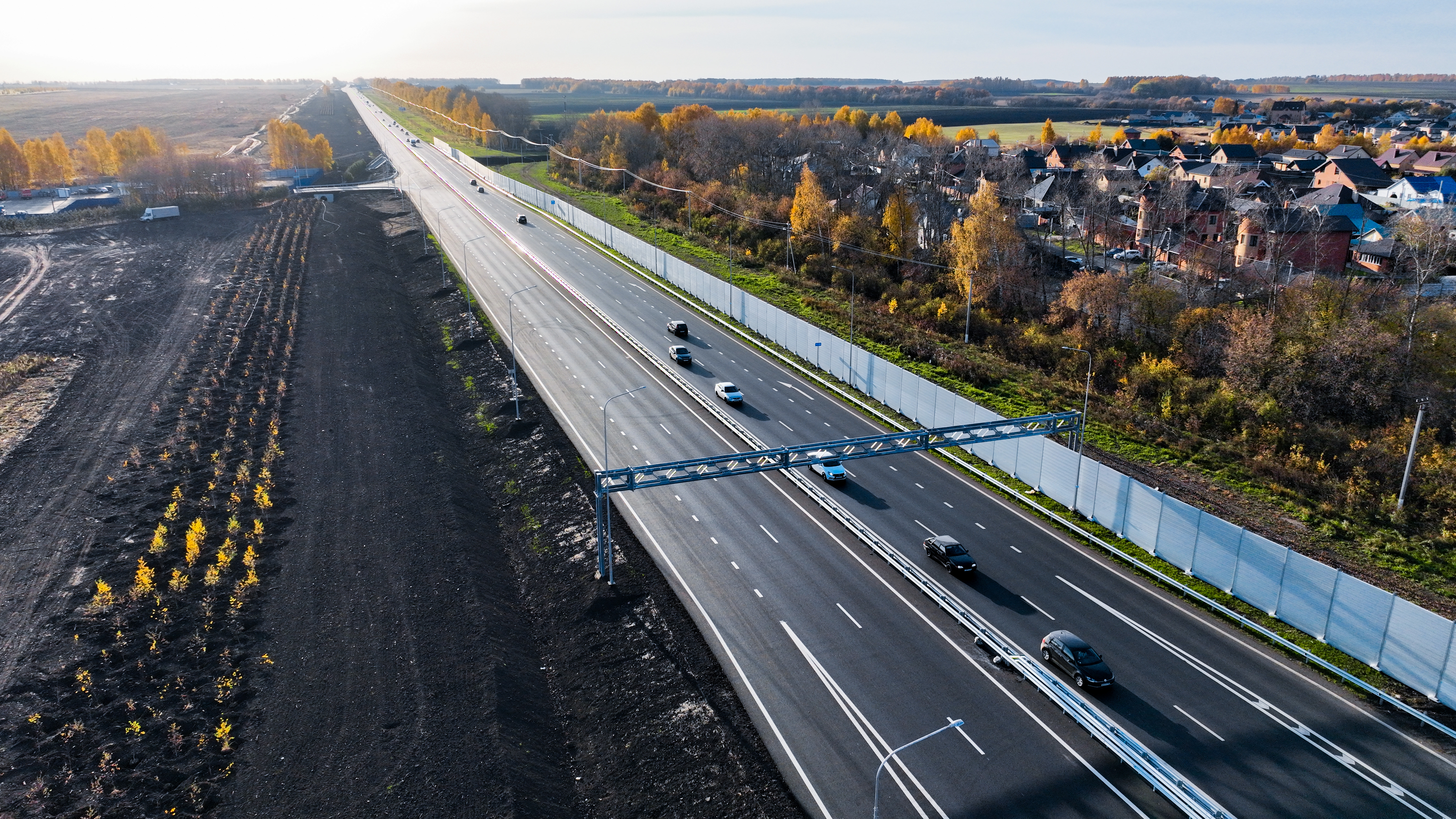 Более 220 км федеральной дорожной сети построено и реконструировано Росавтодором в 2025 году